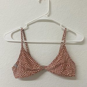 Mozambique Bralette Top Nutmeg